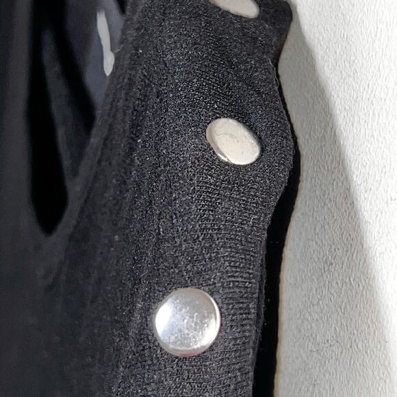 NWOT Revolve Monrow Super Soft French Terry Black Romper Loungewear Sz S - Picture 8 of 11